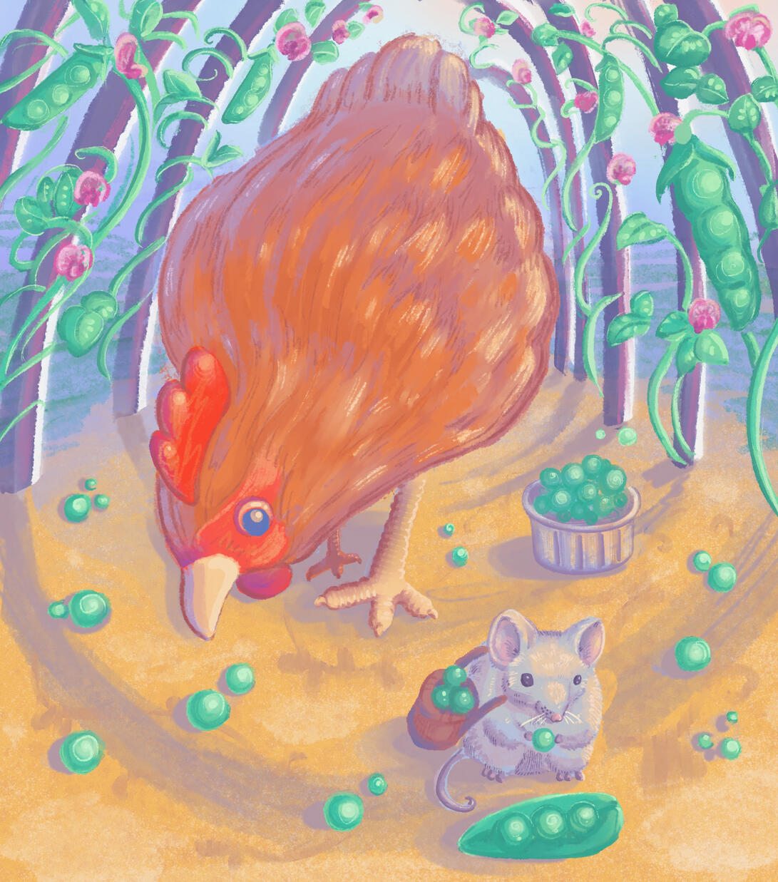 Chicken and Mouse Gardening